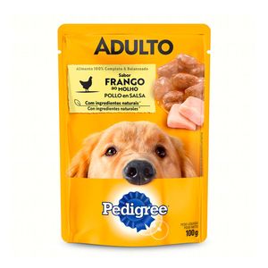 Ração Úmida para Cães Adultos Pedigree Frango ao Molho 100g