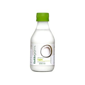 Leite de Coco Light Tutti Giorni Garrafa 200ml