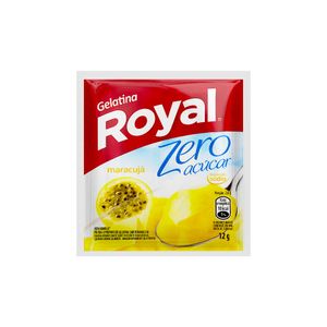 Gelatina de Maracujá Zero Açúcar Royal 12g