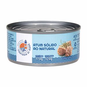 Atum Sólido ao Natural Fantasia di Mare 170g