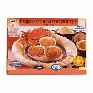 Casquinha com Carne de Peixe e Siri Congelada Damm 330g
