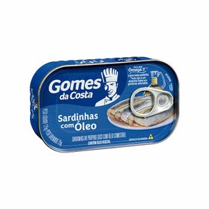 Sardinha com Óleo Gomes da Costa 125g