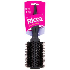 Escova de Cabelo Black 1398 com Madeira Ricca