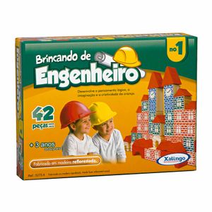 Brincando de Engenheiro Xalingo 42 peças