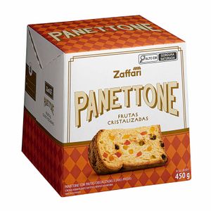 Panettone com Frutas Cristalizadas Zaffari 450g