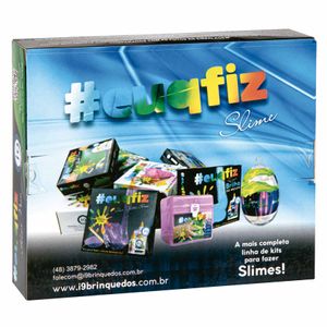 Kit Slime #Euqfiz Neon I9 Brinquedos