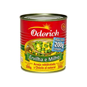 Ervilha e Milho Oderich 200g