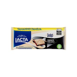 Chocolate Lacta Diamante Negro e Laka 145g