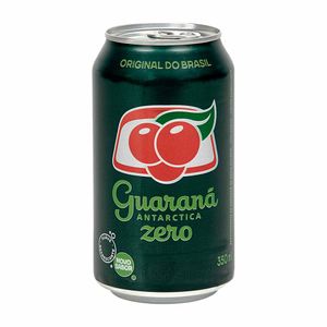 Refrigerante Antarctica Guaraná Zero Lata 350ml