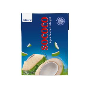 Água de Coco Integral Sococo 200ml