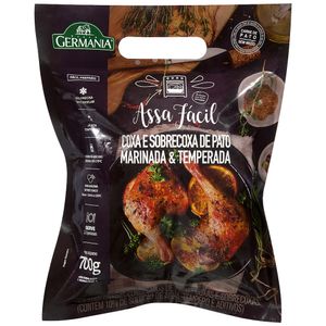 Coxa e Sobrecoxa de Pato Marinada & Temperada Congelada Villa Germania 700g