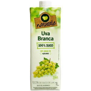 Suco de Uva Branco sem Adição de Açúcar Naturale 1 Litro