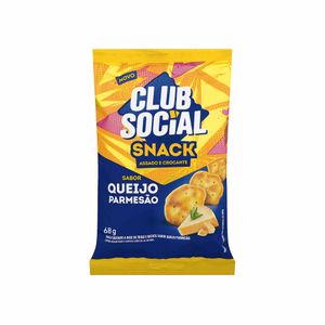 Snack Club Social Assado e Crocante Queijo Parmesão 68g