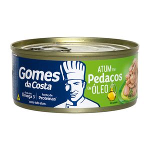 Atum em Pedaços ao Óleo Gomes da Costa 170g