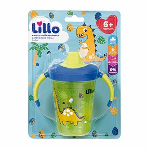 Caneca Antivazamento Azul Magia 624521 Lillo 207ml