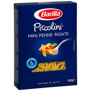 Massa Piccolini Mini Penne Rigate Barilla 500g