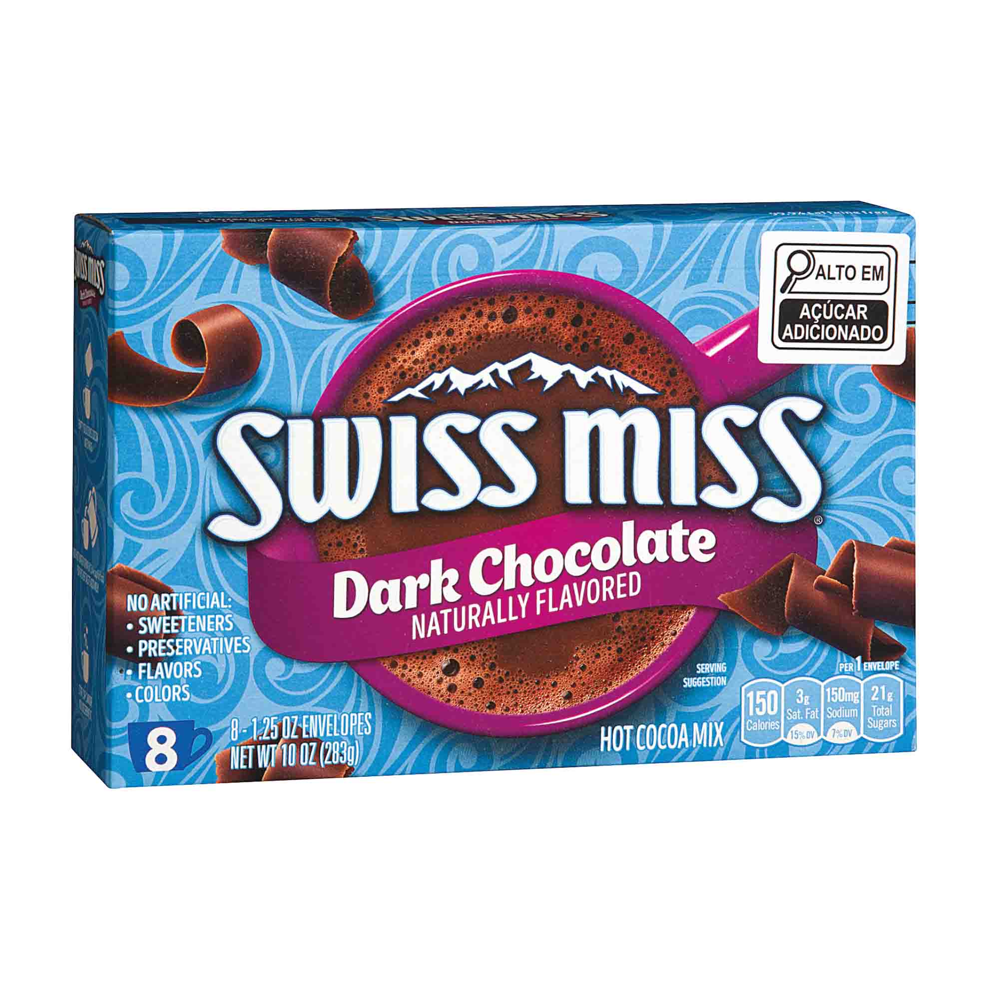 Achocolatado Dark Chocolate Swiss Miss 283g - Zaffari