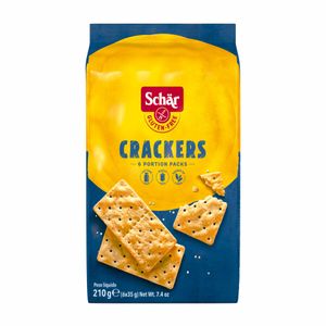 Biscoito Cracker sem Glúten sem Lactose Schär 210g