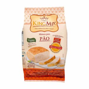 Mistura para Pão sem Glúten King Mix 450g