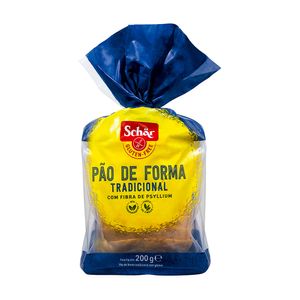 Pão de Forma sem Glúten com Fibra de Psyllium Schär 200g