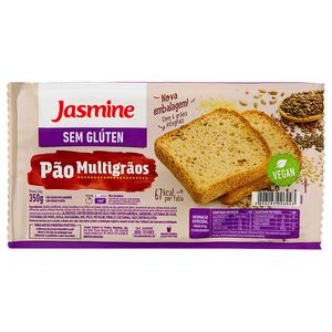 Pão de Forma Multigrãos sem Glúten Jasmine 350g