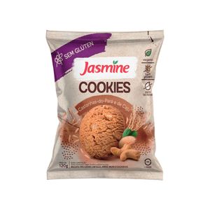 Cookies Integrais Castanha-do-Pará e de Caju sem Glúten Jasmine 120g