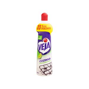 Limpador Veja Cozinha Desengordurante Limão 500ml Embalagem Promocional