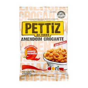 Amendoim Pettiz Dori Crocante Pimenta Vermelha 120g