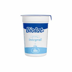 Iogurte Natural Integral Biolat 150g