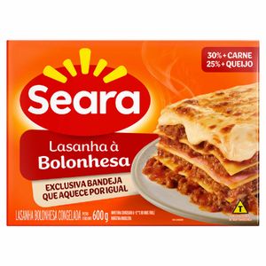 Lasanha à Bolonhesa Congelada Seara 600g