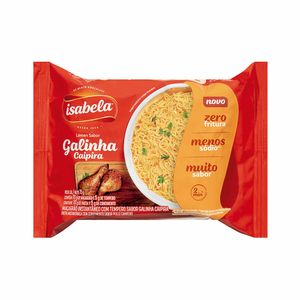 Macarrão Instantâneo Galinha Caipira Isabela 75g