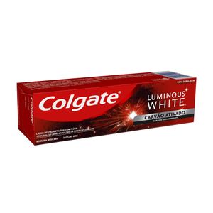 Creme Dental Colgate Luminous White com Carvão Ativado 70g