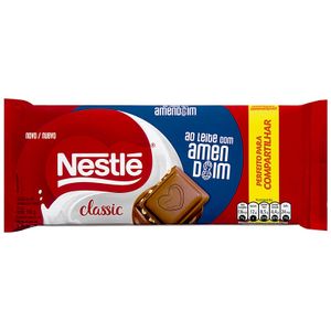 Chocolate Nestlé Classic ao Leite com Amendoim 150g