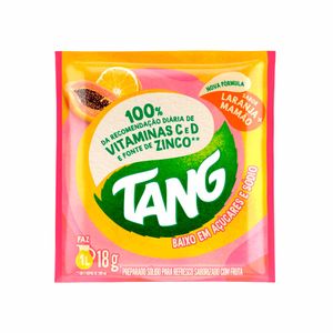 Refresco em Pó Laranja + Mamão Tang 18g