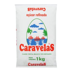 Açúcar Refinado Caravelas 1kg