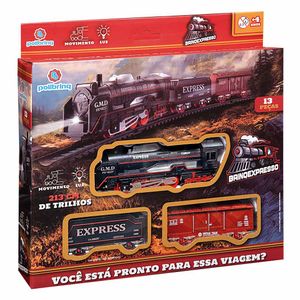 Pista de Trem Vintage Polibrinq