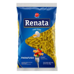 Massa Parafuso com ovos Renata 500g