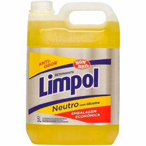 Detergente Líquido Limpol Neutro 5 Litros