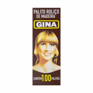 Palito de Dente de Madeira Gina 100 unidades