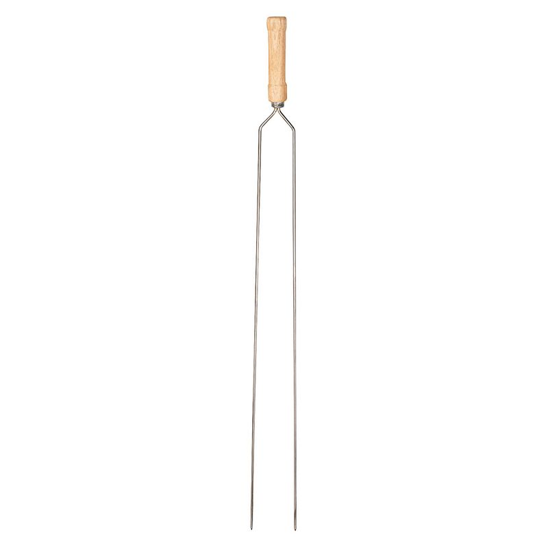 Espeto-Duplo-para-Churrasco-em-Aco-Cromado-95cm-Mor-Zaffari-00