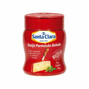 Queijo Parmesão Ralado Santa Clara Pote 150g