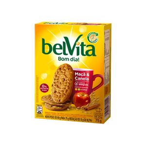 Biscoito Maçã e Canela belVita 75g