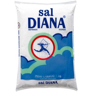 Sal Refinado Iodado Diana 1kg