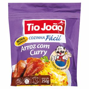 Arroz com Curry Cozinha Fácil Tio João 250g