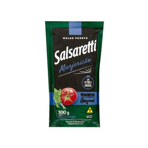 Molho de Tomate Manjericão Salsaretti 300g