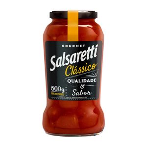 Molho de Tomate Gourmet Clássico Salsaretti 500g