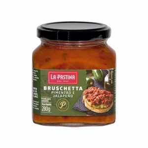 Bruschetta Pimentão e Jalapeño La Pastina 280g