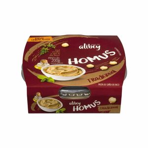 Pasta Homus de Grão-de-Bico Tradicional Alibey 200g