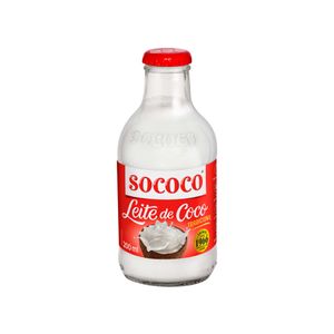 Leite de Coco Tradicional Sococo Garrafa 200ml