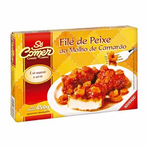 Filé de Peixe ao Molho de Camarão Só Comer 450g